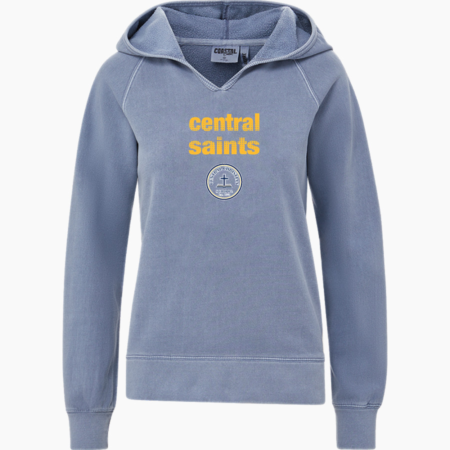 CENTRAL CHRISTIAN SCHOOL SAINTS <span class="pdp-name-mascot">CENTRAL SAINTS</span> MV Sport Women's Coastal Color Hoodie