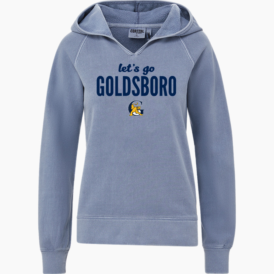 Goldsboro Cougars <span class="pdp-name-mascot">Goldsboro Cougars</span> MV Sport Women's Coastal Color Hoodie