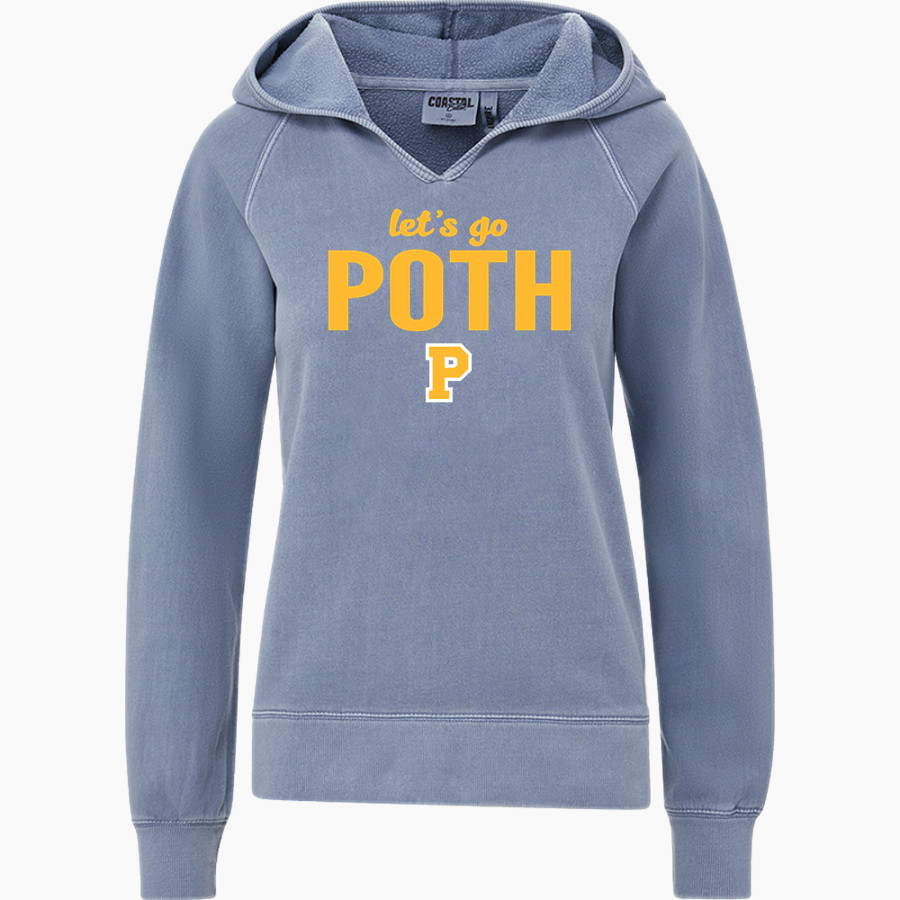 POTH HIGH SCHOOL PIRATES MV Sport Women's Coastal Color Hoodie