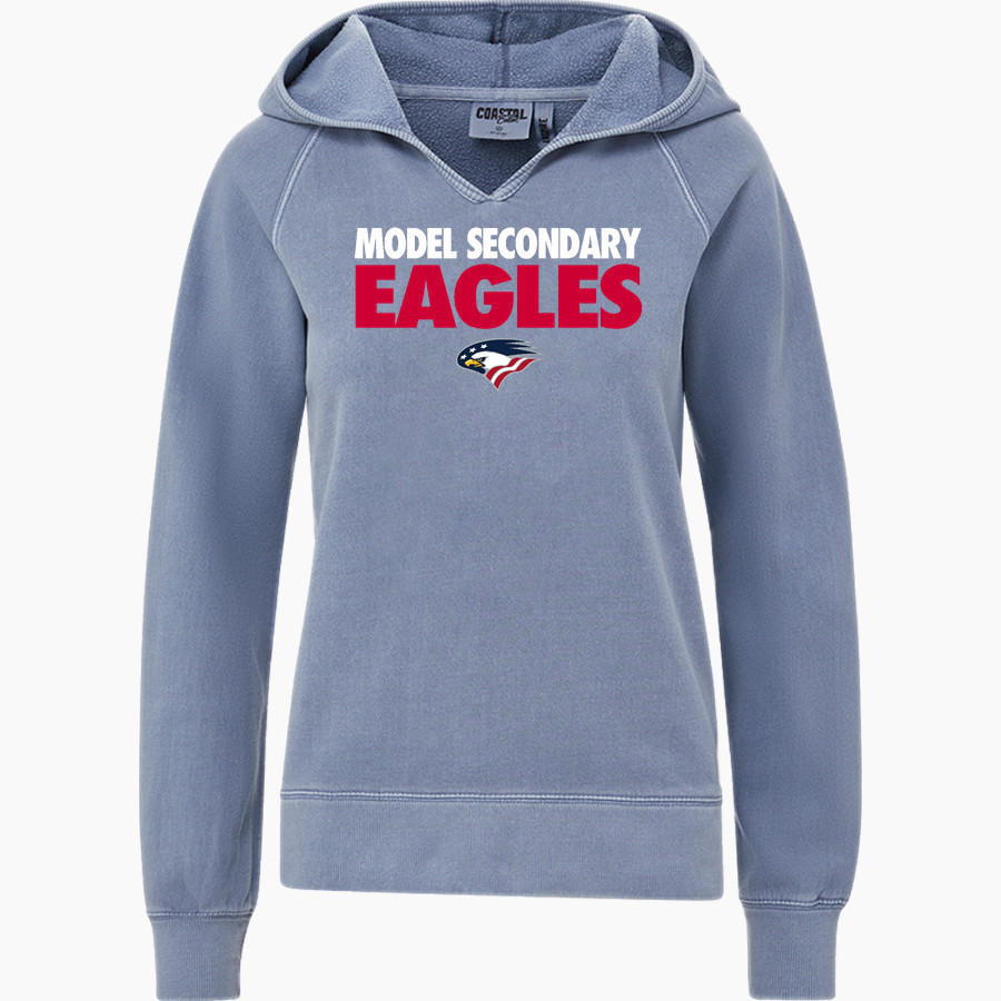 Model Secondary School for the Deaf Eagles MV Sport Women's Coastal Color Hoodie