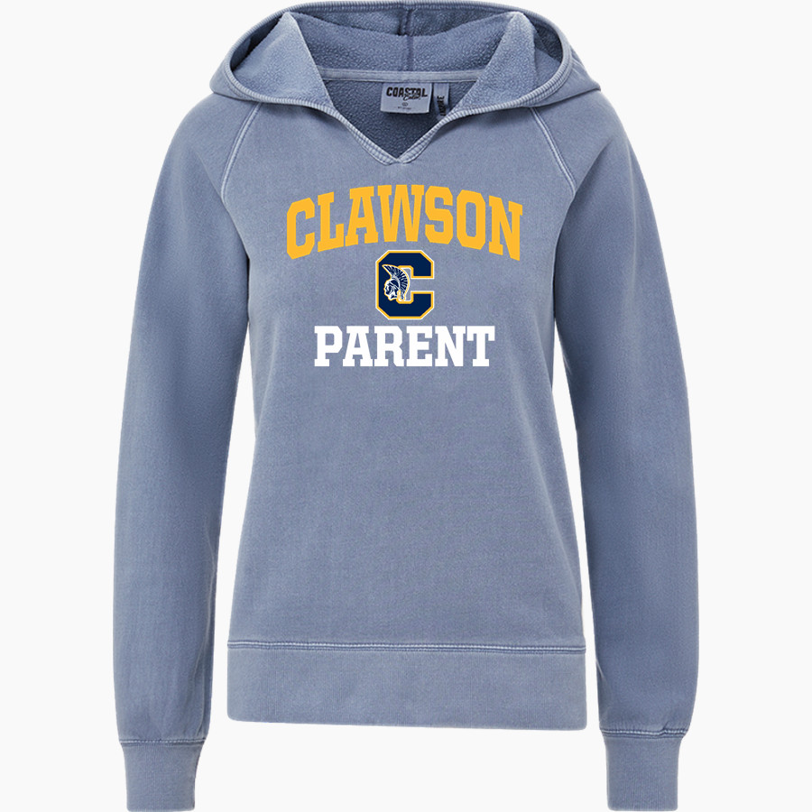 CLAWSON HIGH SCHOOL TROJANS <span class="pdp-name-mascot">CLAWSON TROJANS</span> MV Sport Women's Coastal Color Hoodie