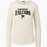 Northview Falcons <span class="pdp-name-mascot">Northview Middle School Falcons</span> MV Sport Women's Tori Slub Long Sleeve Tee Front Thumbnail