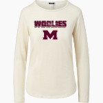 MILLBURY SR HIGH SCHOOL WOOLIES <span class="pdp-name-mascot">MILLBURY MEMORIAL WOOLIES</span> MV Sport Women's Tori Slub Long Sleeve Tee Front Thumbnail