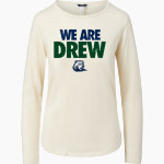 Drew Rangers <span class="pdp-name-mascot">Drew University Rangers</span> MV Sport Women's Tori Slub Long Sleeve Tee Front Thumbnail