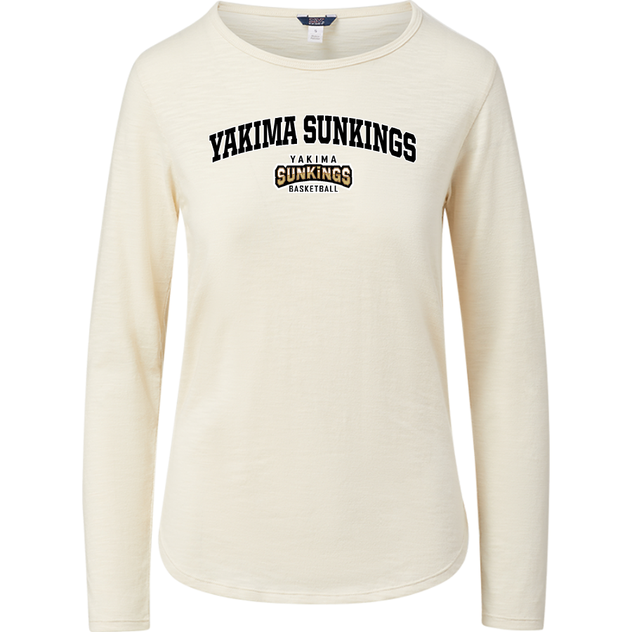 Yakima Sunkings Sunkings <span class="pdp-name-mascot">Yakima Sunkings</span> MV Sport Women's Tori Slub Long Sleeve Tee