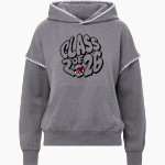 JUNEAU-DOUGLAS HIGH SCHOOL CRIMSON BEARS <span class="pdp-name-mascot">JUNEAU - DOUGLAS CRIMSON BEARS</span> MV Sport Women's Mood & Vibe Teegan Crafty Hoodie Front Thumbnail