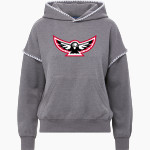 Northwest Nazarene Nighthawks <span class="pdp-name-mascot">Northwest Nazarene University Nighthawks</span> MV Sport Women's Mood & Vibe Teegan Crafty Hoodie Front Thumbnail