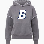 Brandeis Judges Online Store <span class="pdp-name-mascot">Brandeis Judges</span> MV Sport Women's Mood & Vibe Teegan Crafty Hoodie Front Thumbnail