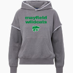 MAYFIELD HIGH SCHOOL WILDCATS MV Sport Women's Mood & Vibe Teegan Crafty Hoodie Front Thumbnail
