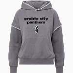 PRAIRIE CITY SCHOOL PANTHERS <span class="pdp-name-mascot">PRAIRIE CITY PANTHERS</span> MV Sport Women's Mood & Vibe Teegan Crafty Hoodie Front Thumbnail