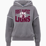 First Baptist Lions <span class="pdp-name-mascot">First Baptist Lions</span> MV Sport Women's Mood & Vibe Teegan Crafty Hoodie Front Thumbnail