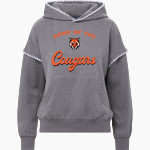 Lassen Community College Cougars <span class="pdp-name-mascot">Lassen Community College Cougars</span> MV Sport Women's Mood & Vibe Teegan Crafty Hoodie Front Thumbnail