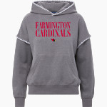 FARMINGTON HIGH SCHOOL CARDINALS <span class="pdp-name-mascot">FARMINGTON CARDINALS</span> MV Sport Women's Mood & Vibe Teegan Crafty Hoodie Front Thumbnail