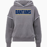 Trinity College Bantams The Official Online Store <span class="pdp-name-mascot">Trinity Bantams</span> MV Sport Women's Mood & Vibe Teegan Crafty Hoodie Front Thumbnail