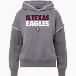 IL Texas Eagles MV Sport Women's Mood & Vibe Teegan Crafty Hoodie Front Thumbnail