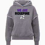 ROSEPINE HIGH SCHOOL EAGLES MV Sport Women's Mood & Vibe Teegan Crafty Hoodie Front Thumbnail