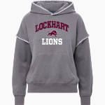 LOCKHART HIGH SCHOOL LIONS <span class="pdp-name-mascot">LOCKHART LIONS</span> MV Sport Women's Mood & Vibe Teegan Crafty Hoodie Front Thumbnail