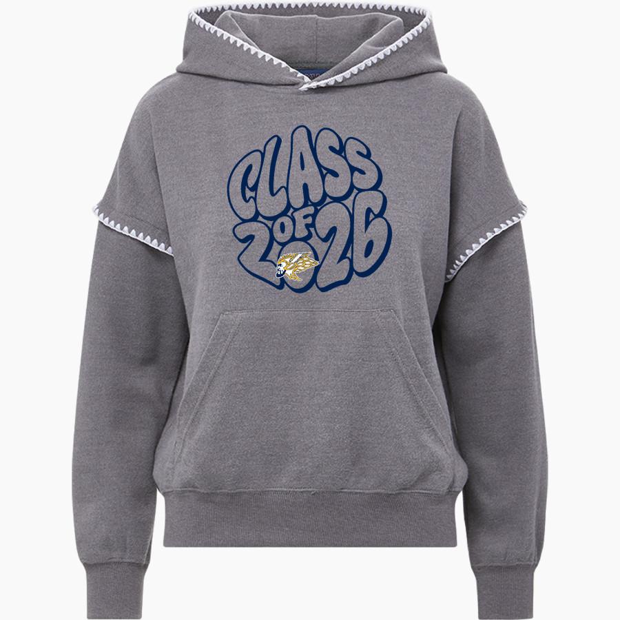 North Muskegon Norsemen <span class="pdp-name-mascot">North Muskegon High School Norsemen</span> MV Sport Women's Mood & Vibe Teegan Crafty Hoodie