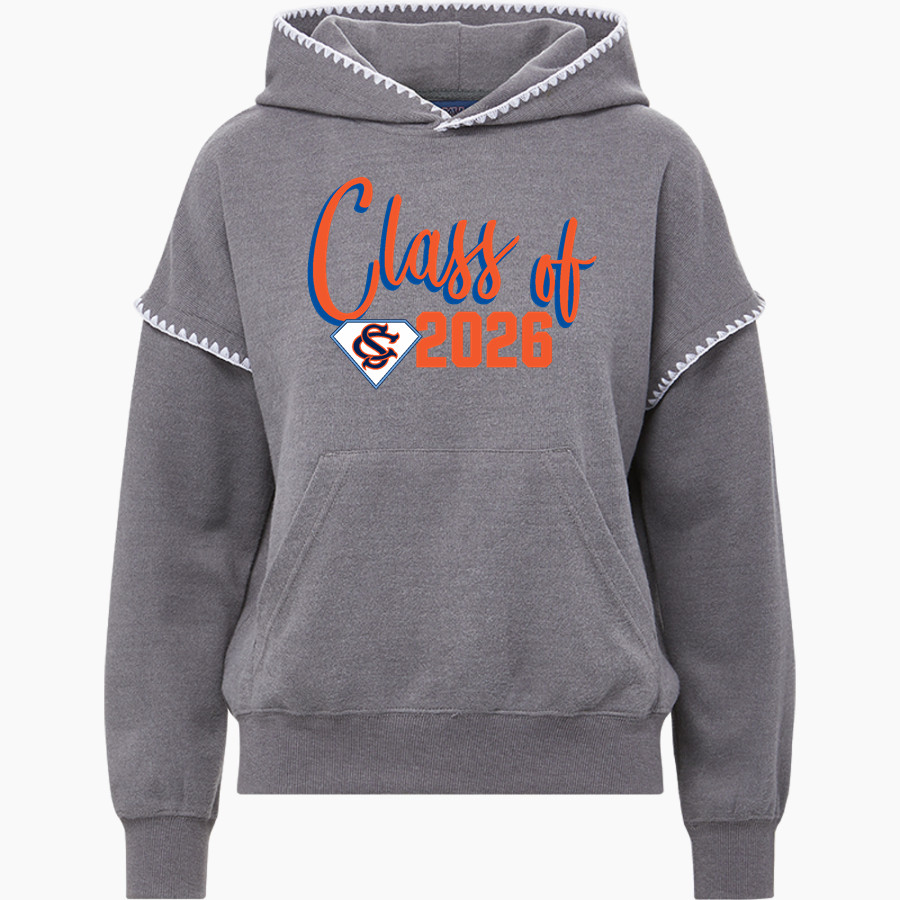 Switzerland County Pacers <span class="pdp-name-mascot">Switzerland County Pacers</span> MV Sport Women's Mood & Vibe Teegan Crafty Hoodie