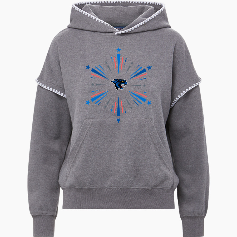 SALE CREEK Panthers Online Store <span class="pdp-name-mascot">SALE CREEK PANTHERS /LADY</span> MV Sport Women's Mood & Vibe Teegan Crafty Hoodie