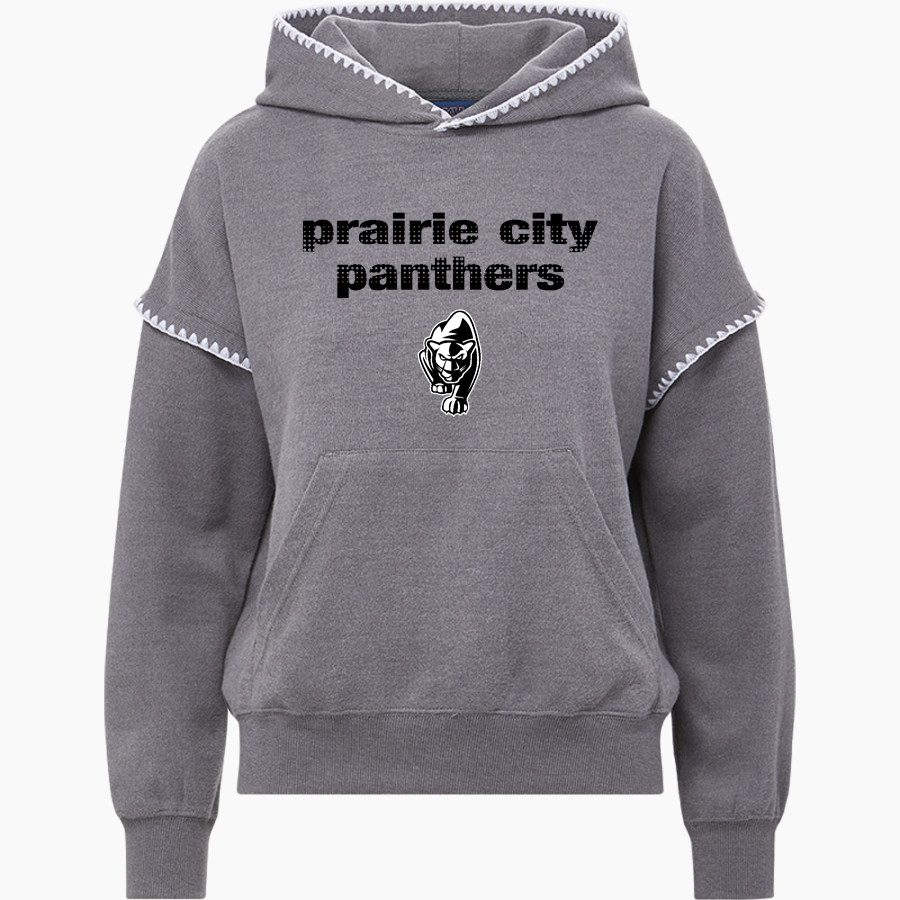 PRAIRIE CITY SCHOOL PANTHERS <span class="pdp-name-mascot">PRAIRIE CITY PANTHERS</span> MV Sport Women's Mood & Vibe Teegan Crafty Hoodie