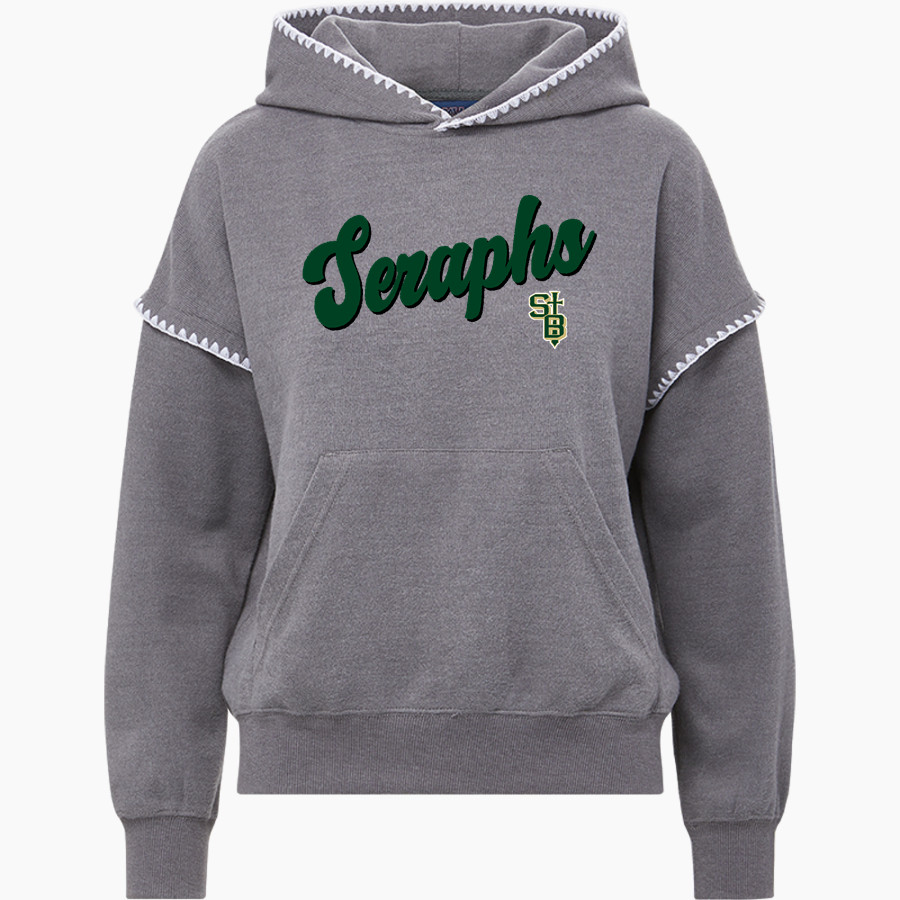 SAINT BONAVENTURE HIGH SCHOOL SERAPHS <span class="pdp-name-mascot">SAINT BONAVENTURE SERAPHS</span> MV Sport Women's Mood & Vibe Teegan Crafty Hoodie