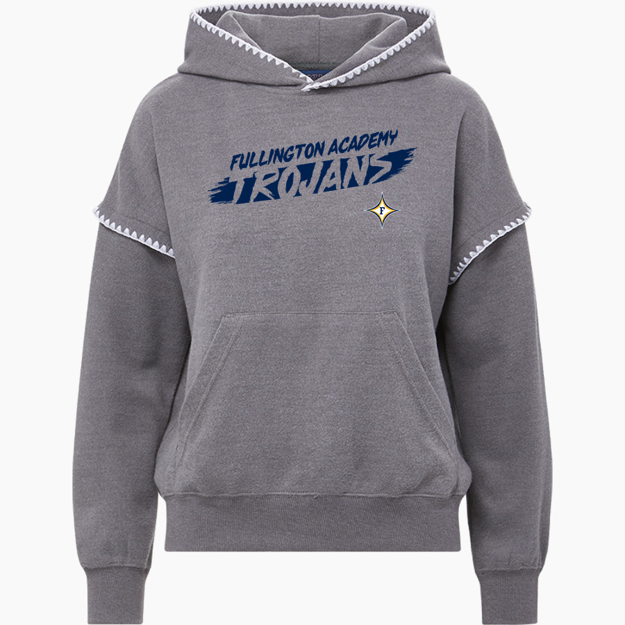 FULLINGTON ACADEMY TROJANS <span class="pdp-name-mascot">FULLINGTON ACADEMY TROJANS</span> MV Sport Women's Mood & Vibe Teegan Crafty Hoodie
