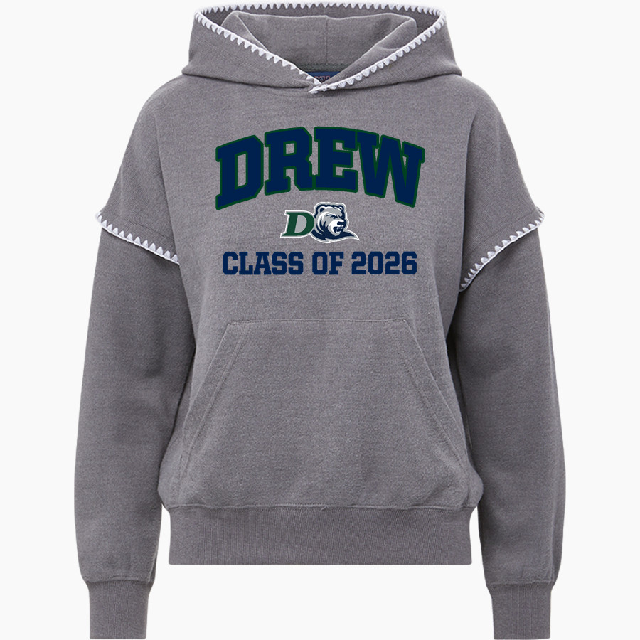 Drew Rangers <span class="pdp-name-mascot">Drew University Rangers</span> MV Sport Women's Mood & Vibe Teegan Crafty Hoodie