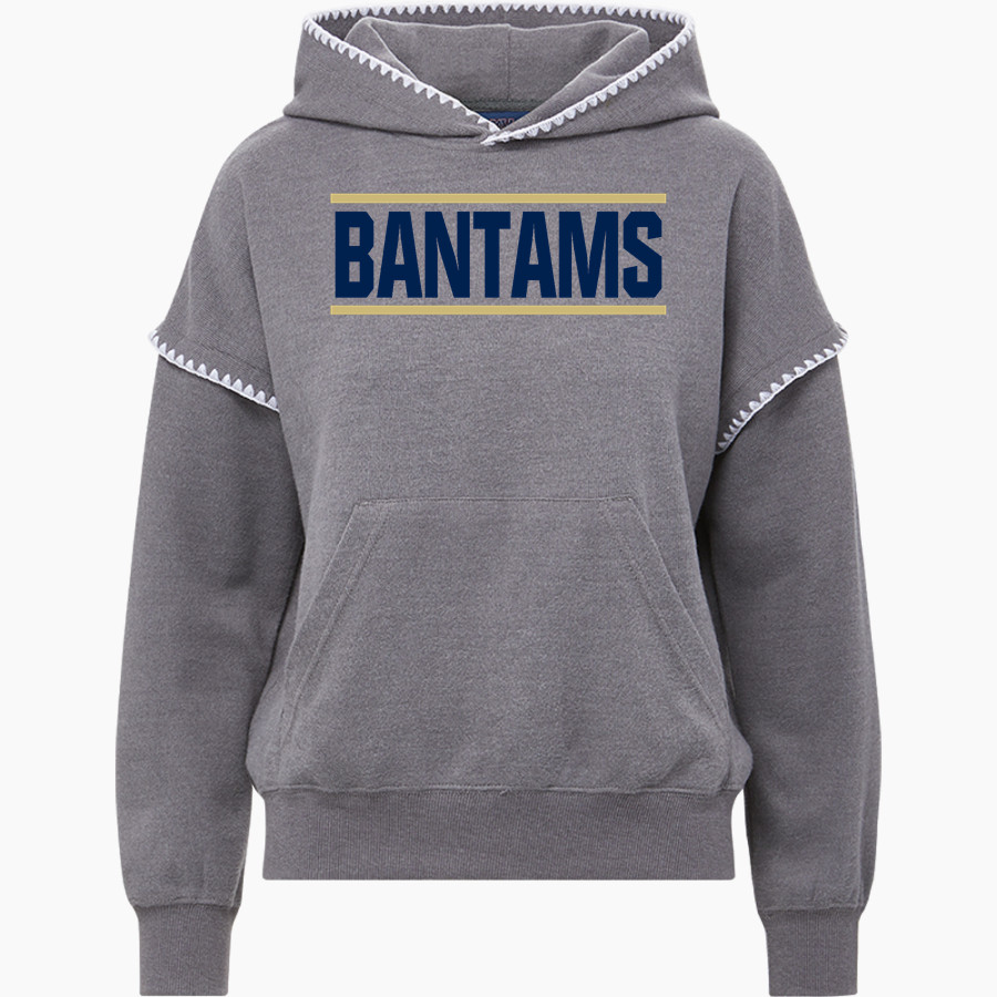 Trinity College Bantams The Official Online Store <span class="pdp-name-mascot">Trinity Bantams</span> MV Sport Women's Mood & Vibe Teegan Crafty Hoodie