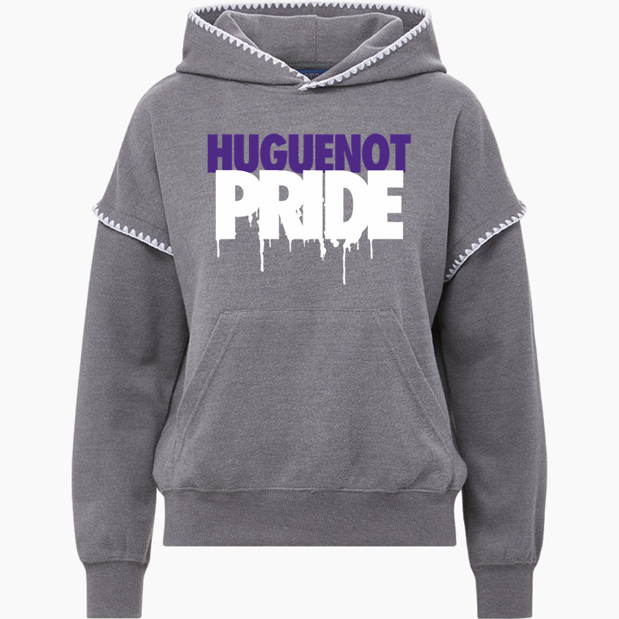 NEW ROCHELLE HIGH SCHOOL HUGUENOTS <span class="pdp-name-mascot">NEW ROCHELLE HUGUENOTS</span> MV Sport Women's Mood & Vibe Teegan Crafty Hoodie