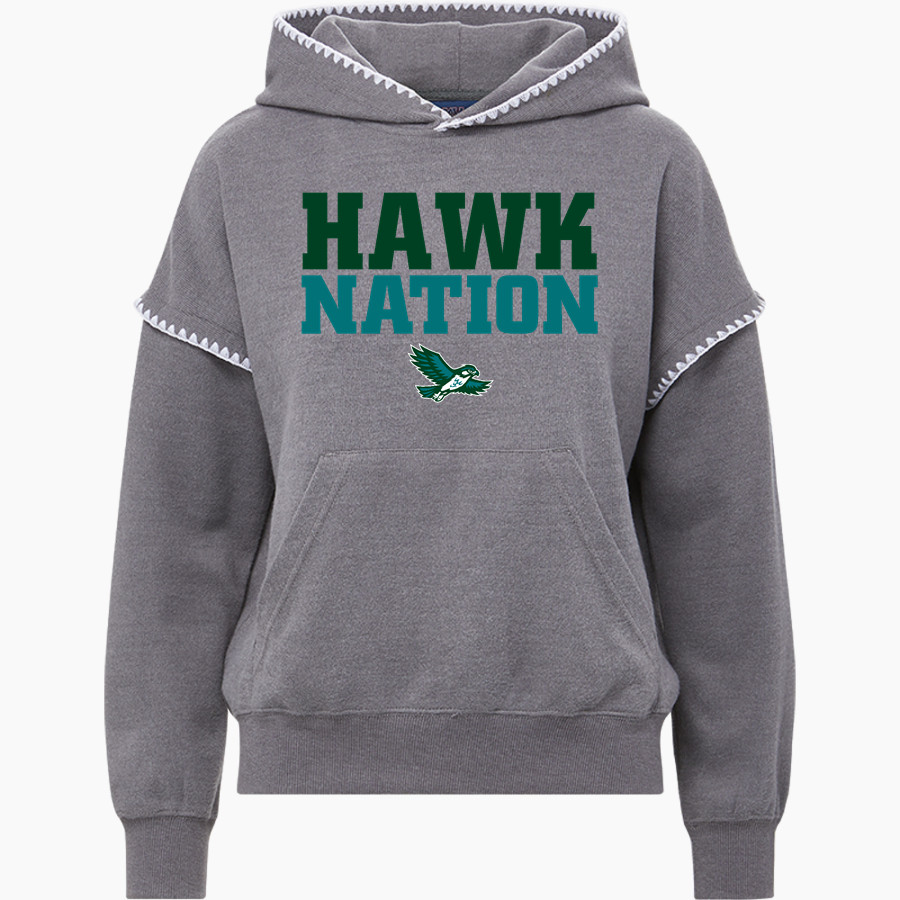 Jeremy Ranch Hawks <span class="pdp-name-mascot">Jeremy Ranch Elementary Hawks</span> MV Sport Women's Mood & Vibe Teegan Crafty Hoodie