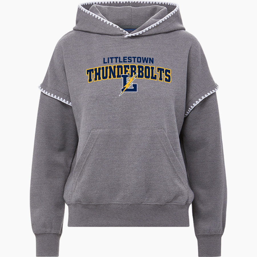 LITTLESTOWN HIGH SCHOOL THUNDERBOLTS <span class="pdp-name-mascot">LITTLESTOWN THUNDERBOLTS</span> MV Sport Women's Mood & Vibe Teegan Crafty Hoodie
