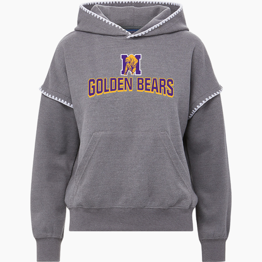 Miles Golden Bears MV Sport Women's Mood & Vibe Teegan Crafty Hoodie