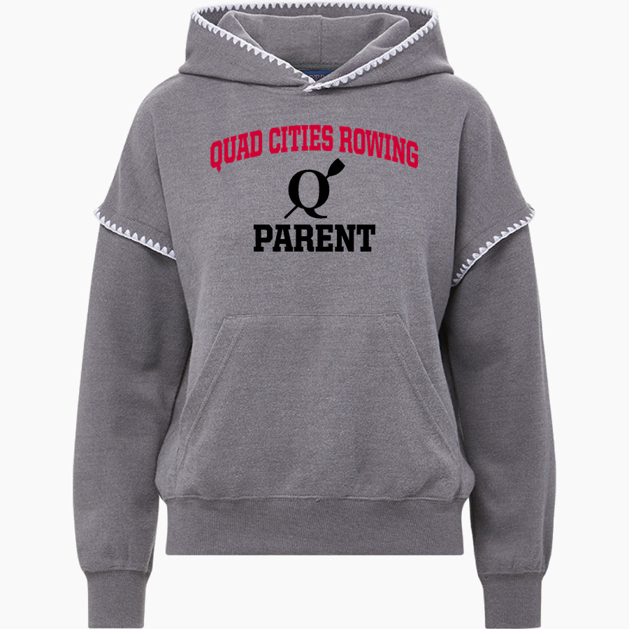 Quad Cities Rowing Quad Cities Row <span class="pdp-name-mascot">Quad Cities Rowing</span> MV Sport Women's Mood & Vibe Teegan Crafty Hoodie