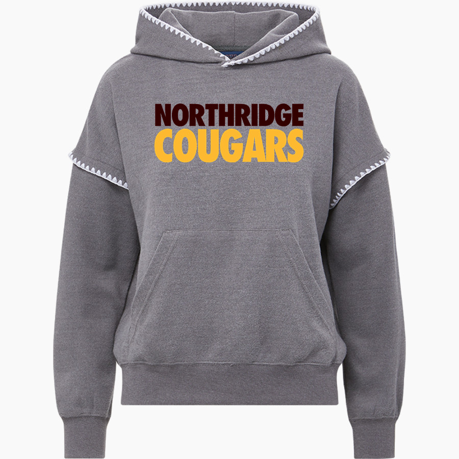Northridge Cougars <span class="pdp-name-mascot">Northridge Cougars</span> MV Sport Women's Mood & Vibe Teegan Crafty Hoodie