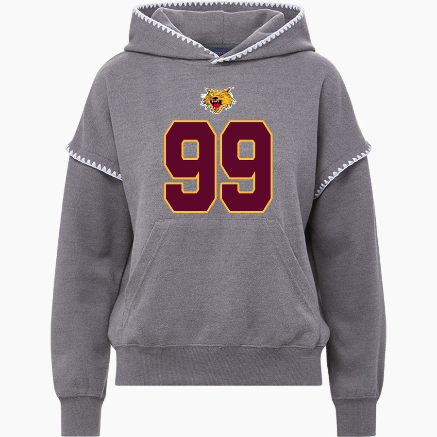 KALIDA HIGH SCHOOL WILDCATS <span class="pdp-name-mascot">KALIDA WILDCATS</span> MV Sport Women's Mood & Vibe Teegan Crafty Hoodie