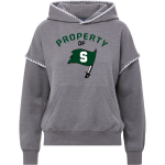 Shelton State Bucs <span class="pdp-name-mascot">Shelton State Community College Bucs</span> MV Sport Women's Mood & Vibe Teegan Crafty Hoodie Front Thumbnail