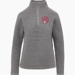 Andrean 59ers <span class="pdp-name-mascot">Andrean 59ers</span> MV Sport Women's Zelda Zig Zag 1/4 Zip Pullover Front Thumbnail