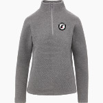 Evolution Lowell Evolution Lowell <span class="pdp-name-mascot">Evolution Lowell</span> MV Sport Women's Zelda Zig Zag 1/4 Zip Pullover Front Thumbnail