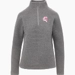 St. Charles Warriors MV Sport Women's Zelda Zig Zag 1/4 Zip Pullover Front Thumbnail