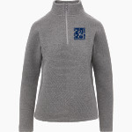 Liberty Christian Warriors <span class="pdp-name-mascot">Liberty Christian Warriors</span> MV Sport Women's Zelda Zig Zag 1/4 Zip Pullover Front Thumbnail