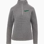 SCTCC Cyclones Online Apparel Store <span class="pdp-name-mascot">St Cloud Cyclones</span> MV Sport Women's Zelda Zig Zag 1/4 Zip Pullover Front Thumbnail
