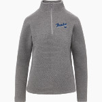 Manhattan Christian Thunder <span class="pdp-name-mascot">Manhattan Christian Thunder</span> MV Sport Women's Zelda Zig Zag 1/4 Zip Pullover Front Thumbnail