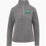 San Domenico Panthers <span class="pdp-name-mascot">San Domenico Panthers</span> MV Sport Women's Zelda Zig Zag 1/4 Zip Pullover Front Thumbnail