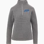 Whiteland Warriors <span class="pdp-name-mascot">Whiteland Warriors</span> MV Sport Women's Zelda Zig Zag 1/4 Zip Pullover Front Thumbnail