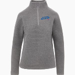 SAN LEANDRO HIGH SCHOOL PIRATES MV Sport Women's Zelda Zig Zag 1/4 Zip Pullover Front Thumbnail
