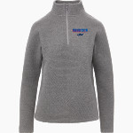 NORTH CENTRAL THUNDER <span class="pdp-name-mascot">NORTH CENTRAL THUNDER</span> MV Sport Women's Zelda Zig Zag 1/4 Zip Pullover Front Thumbnail