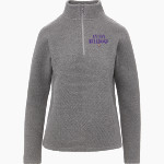 ANTON HIGH SCHOOL BULLDOGS MV Sport Women's Zelda Zig Zag 1/4 Zip Pullover Front Thumbnail