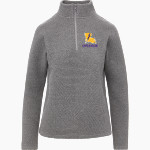 LA Bolt Baseball LA Bolt Baseball <span class="pdp-name-mascot">LA Bolt Baseball</span> MV Sport Women's Zelda Zig Zag 1/4 Zip Pullover Front Thumbnail