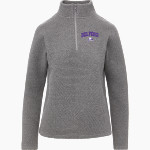 MILFORD CENTRAL SCHOOL WILDCATS MV Sport Women's Zelda Zig Zag 1/4 Zip Pullover Front Thumbnail
